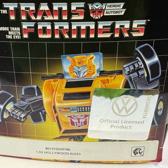 Jada Toys Transformers BUMBLEBEE VOLKSWAGEN BEETLE 1:32 - Picture 8 of 9